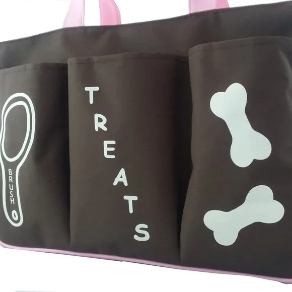 Dog Overnight Bag - Pink - Picture 2 of 4